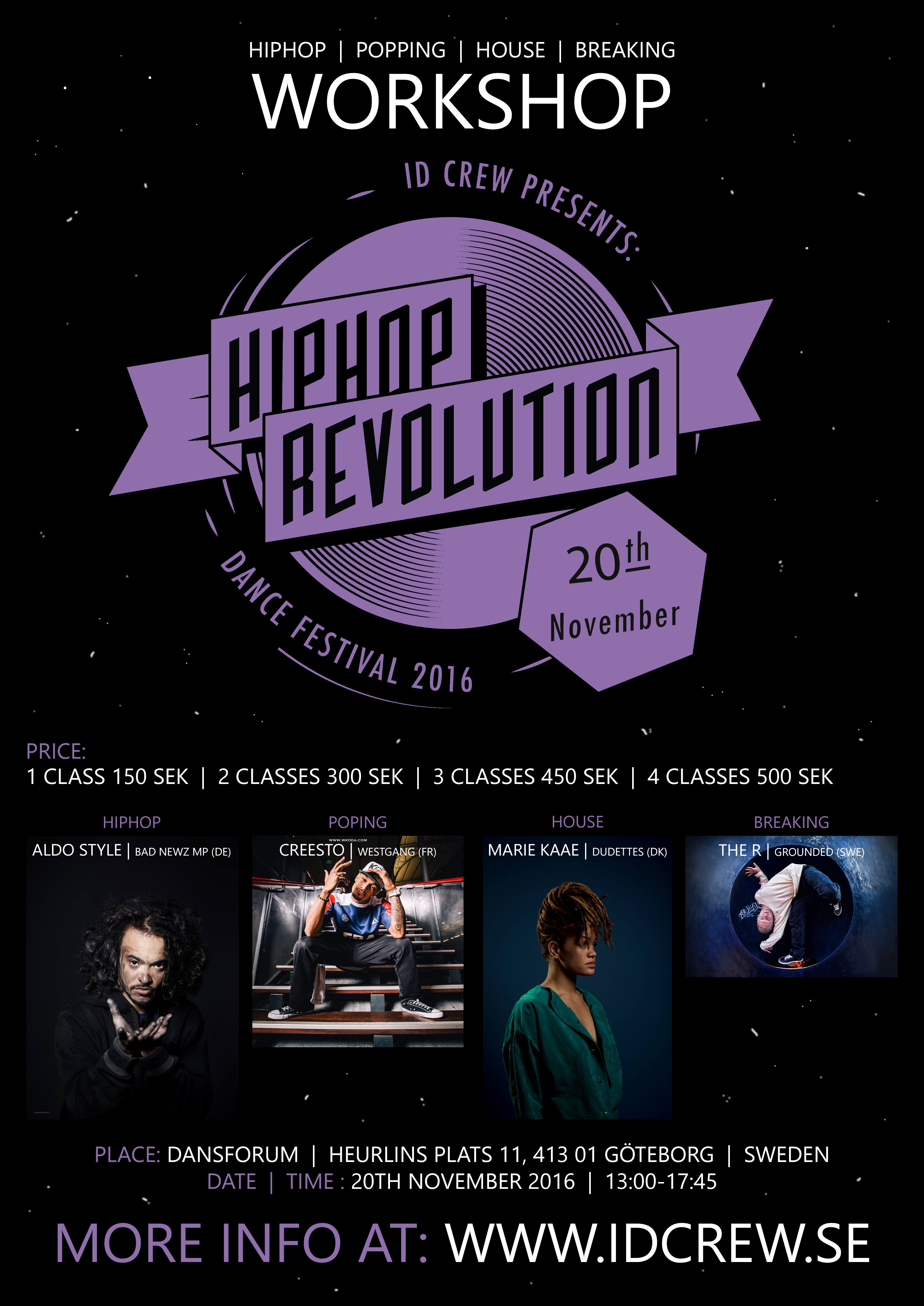 Hiphop revolution festival 2016 Workshop