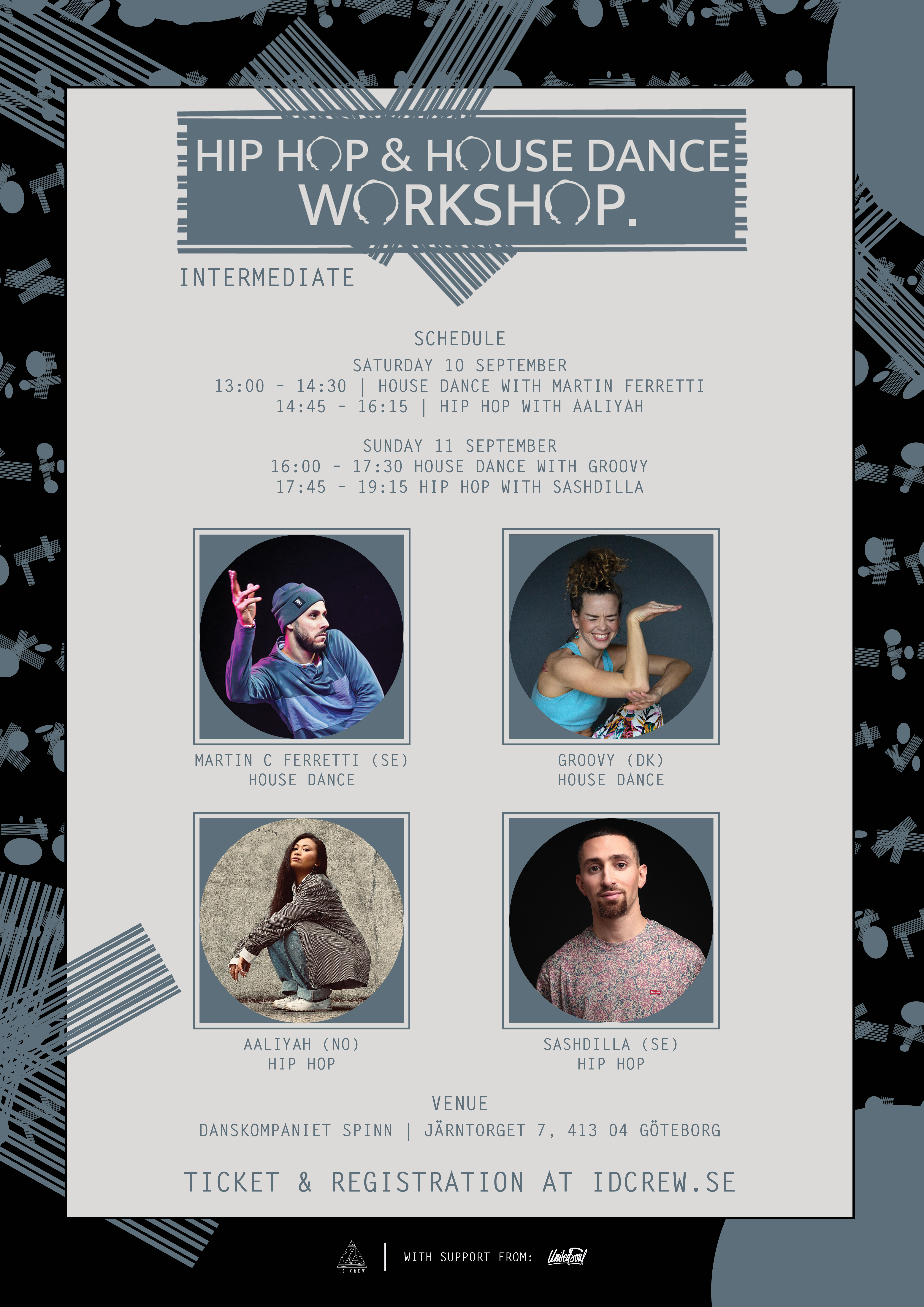 Hip hop & house dance workshop 2022